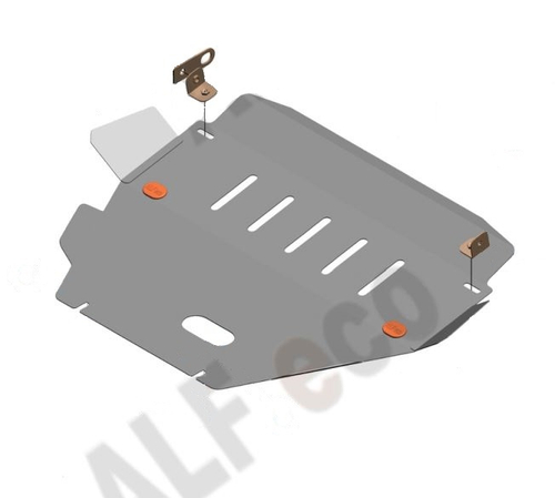 Защита ALFeco картера двигателя для Nissan Skyline GT R34 1999 - 2002, V-2,0/Infiniti J 30 1992 - 1997, V-3,0 (сталь 2 мм) арт.ALF1523st