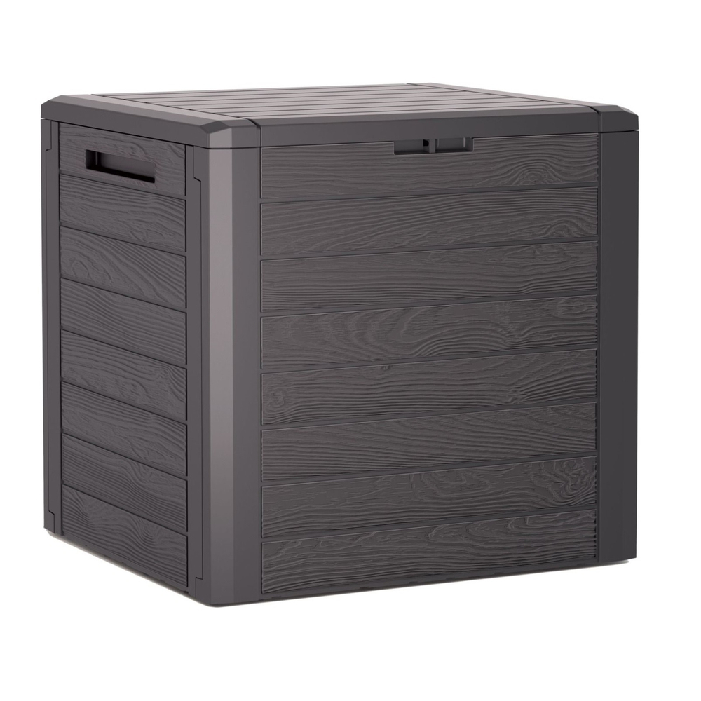 Пластиковый сундук Prosperplast Woodebox 140 л wenge