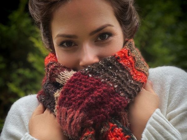 Питерский шарф для холодных дней