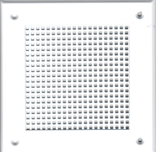 Решётка 150*150 белая, мелкая клетка