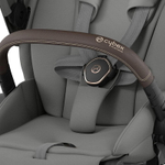 Коляска Cybex Priam IV Rosegold complete Aton B2 Steel Grey Base One 4 в 1 Mirage Grey