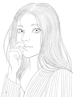 Pretty Girl 2. Coloring Book