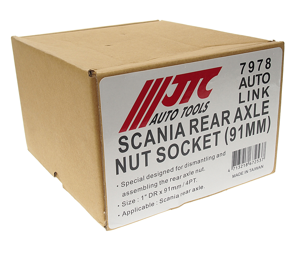 Головка ступичная 91мм для заднего моста (SCANIA) JTC