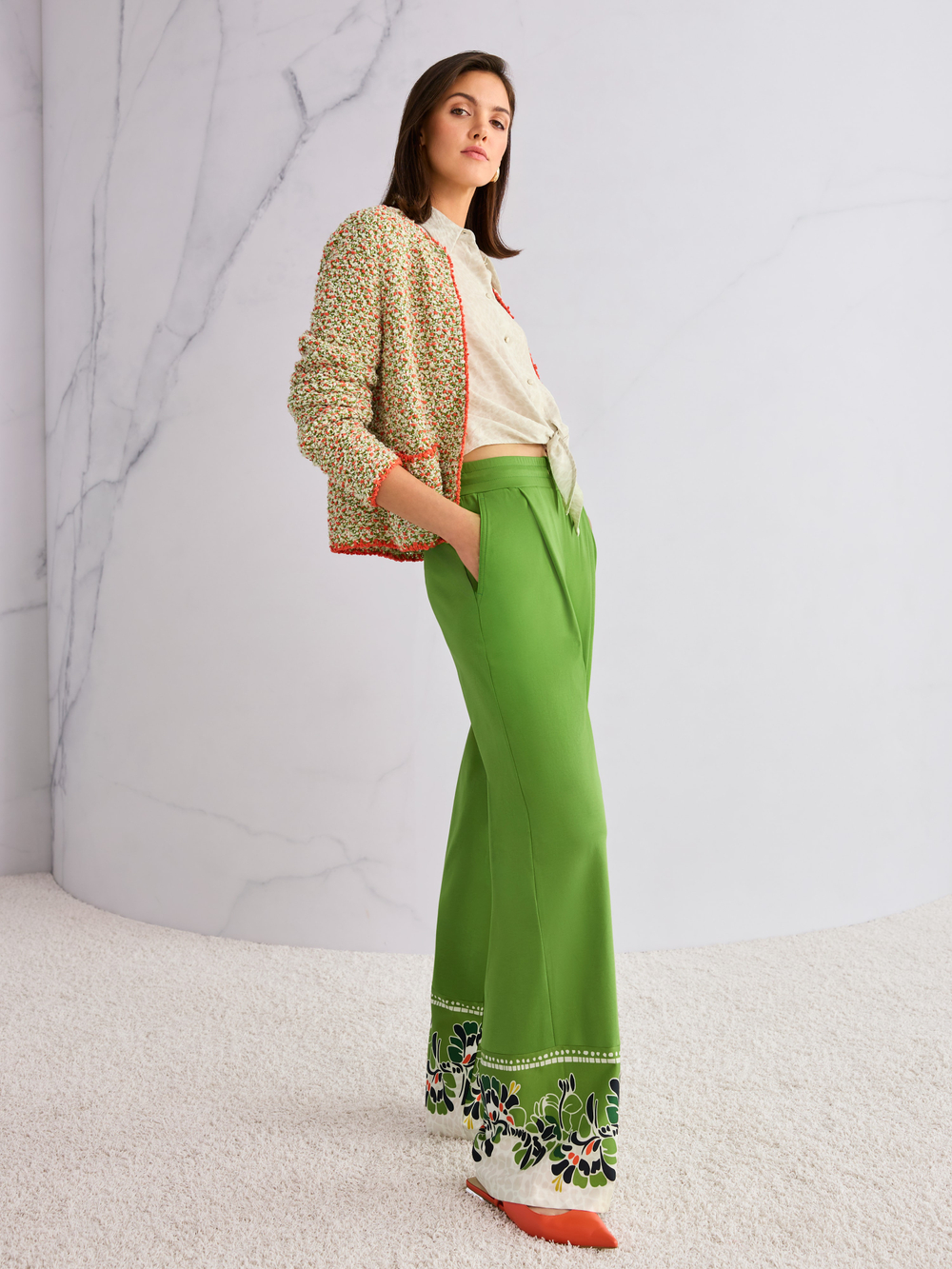 Рубашка из вискозы