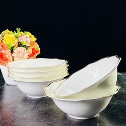 Lenardi 205-581 Набор из 6 салатников 15см MAGNOLIA GOLD в под.уп.(х6)Фарфор