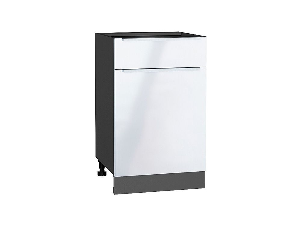 Шкаф нижний с 1-ой дверцей и ящиком Фьюжн