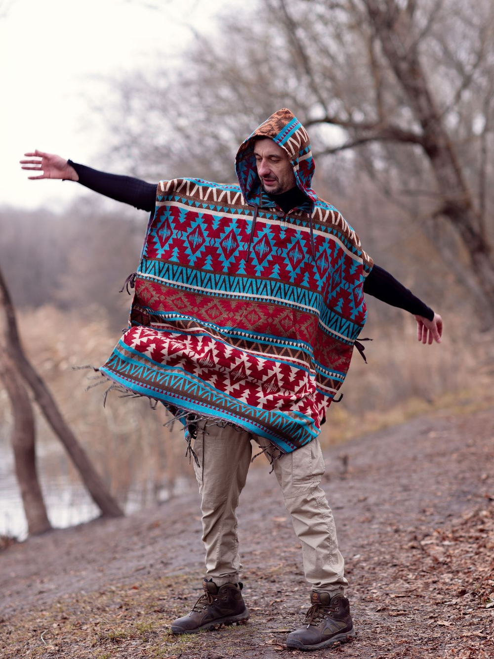 Пончо мужское BIG