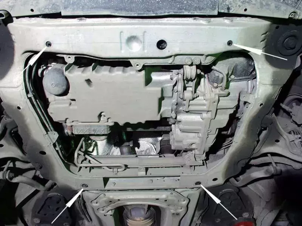 Защита картера и КПП Sheriff для Volvo S80 I 1998-2006 арт.25.0647