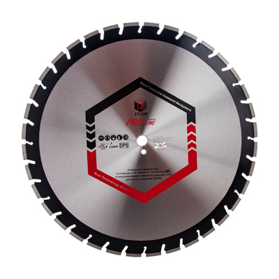 Сегментный алмазный круг DIAM 600 мм АСФАЛЬТ PRO LINE 030652