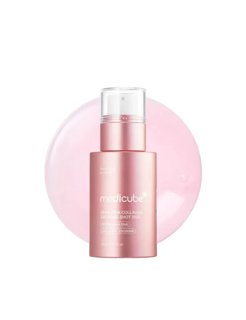 Medicube PDRN Pink Exosome Shot Serum 2000 сыворотка с PDRN и экзосомами
