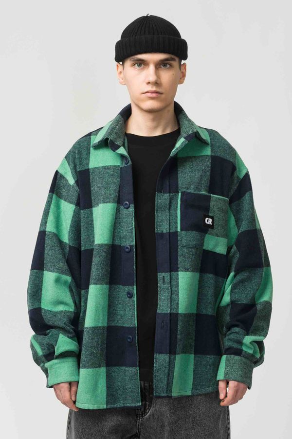 Рубашка Harbor Wide Зеленый Бледный/Нэви - фото 1