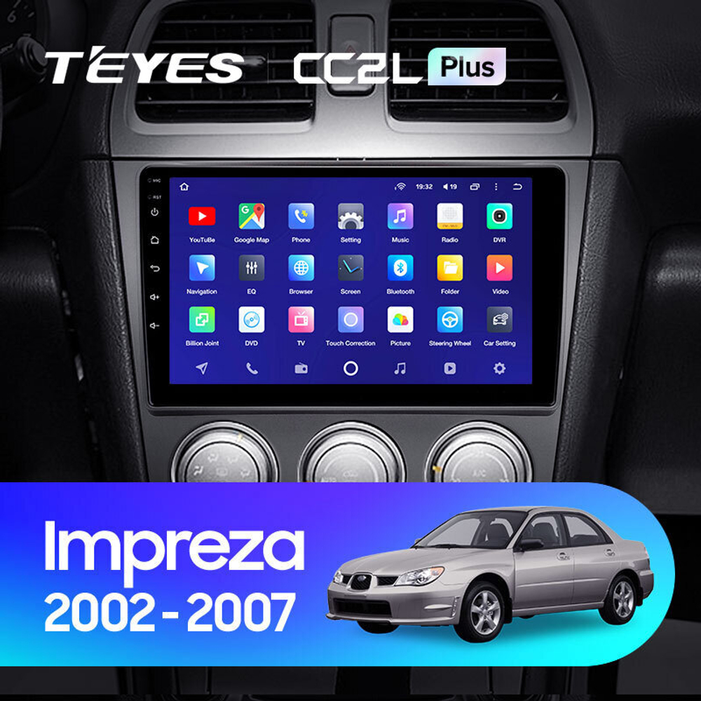 Teyes CC2L Plus 9" для Subaru Impreza 2002-2007