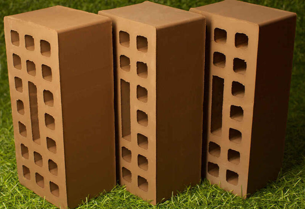 Кирпич новокубанский керамический рядовой Гриджио, 1,4 НФ