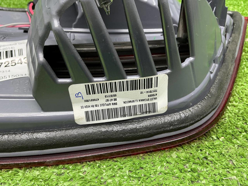 Фонарь правый внутренний BMW X3 F25 (2010-2017)