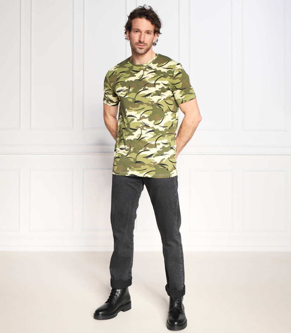 футболка eleazar GUESS - зеленый(M3RI04 J1314)