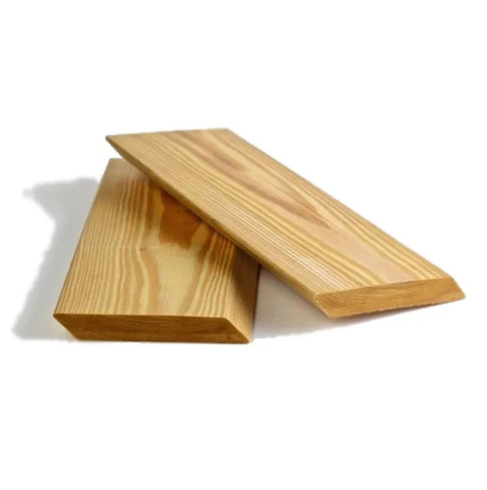 Планкен косой из лиственницы 2000х140х20 мм сорт Экстра