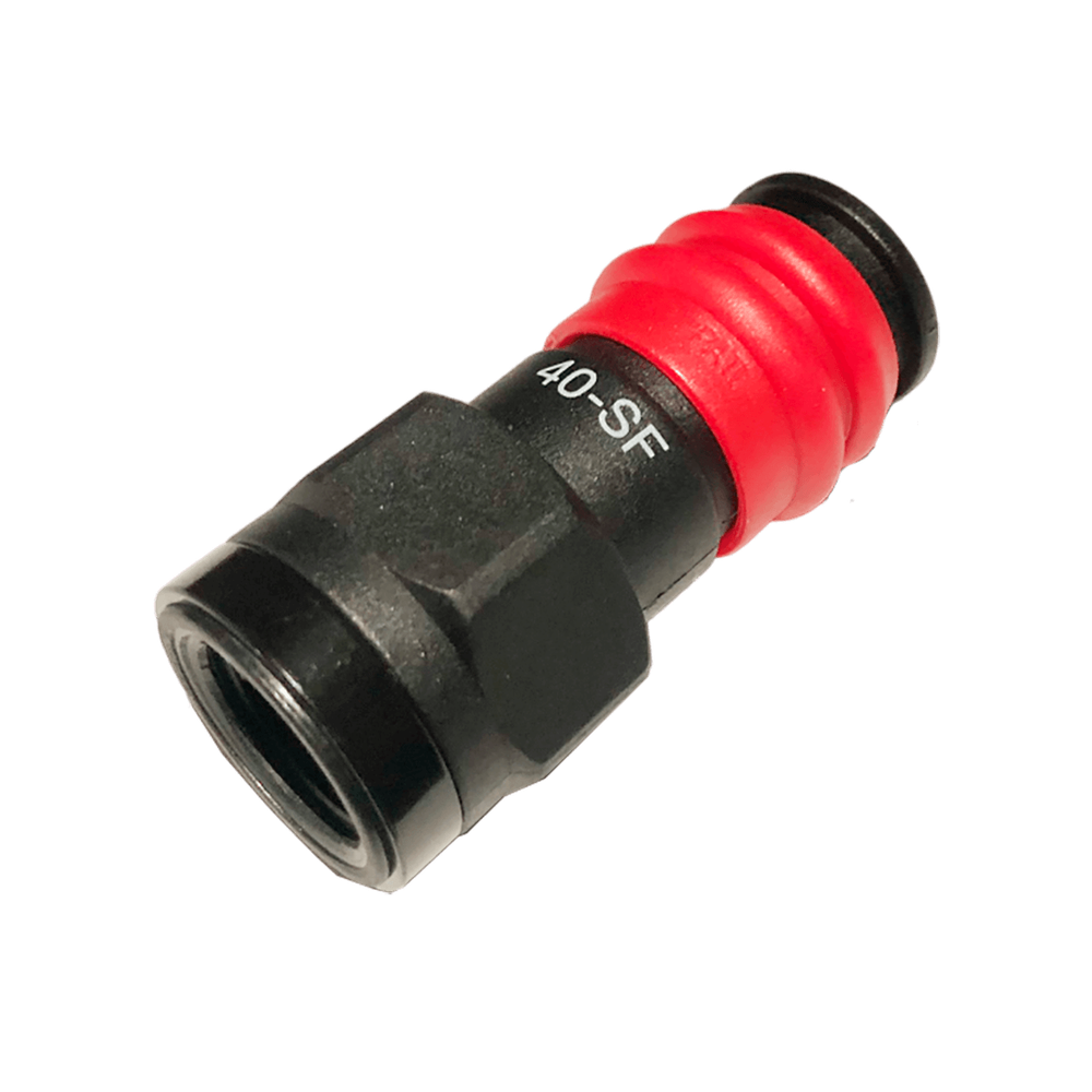 HRS-840SF Композитное пневматическое быстроразъёмное соединение, вн. резьба F 1/2"