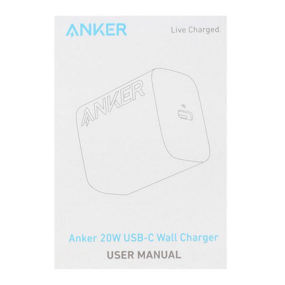 Сетевое зарядное устройство Anker 312 USB-C 20W (B2347G21) White