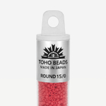 Японский бисер TOHO Round 15/0 (№45), непрозрачный глянцевый