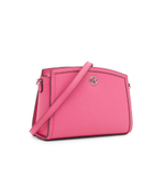 кожаная сумка-мессенджер Michael Kors - розовый(32R3S7CC3T)