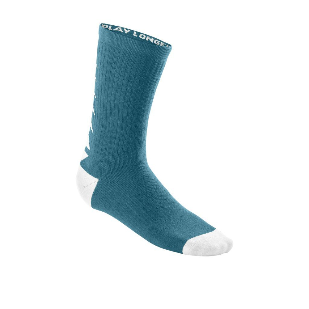 Теннисные носки Wilson Youth Seasnl Crew Sock 3P - blue coral/love potion/sulphur spri