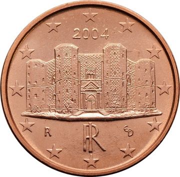 1 евроцент 2004 Италия (1 euro cent)