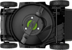Газонокосилка аккумуляторная GREENWORKS 2521007UB 40V, бесщеточная, 41 см, c 1хАКБ 4 Ач и ЗУ