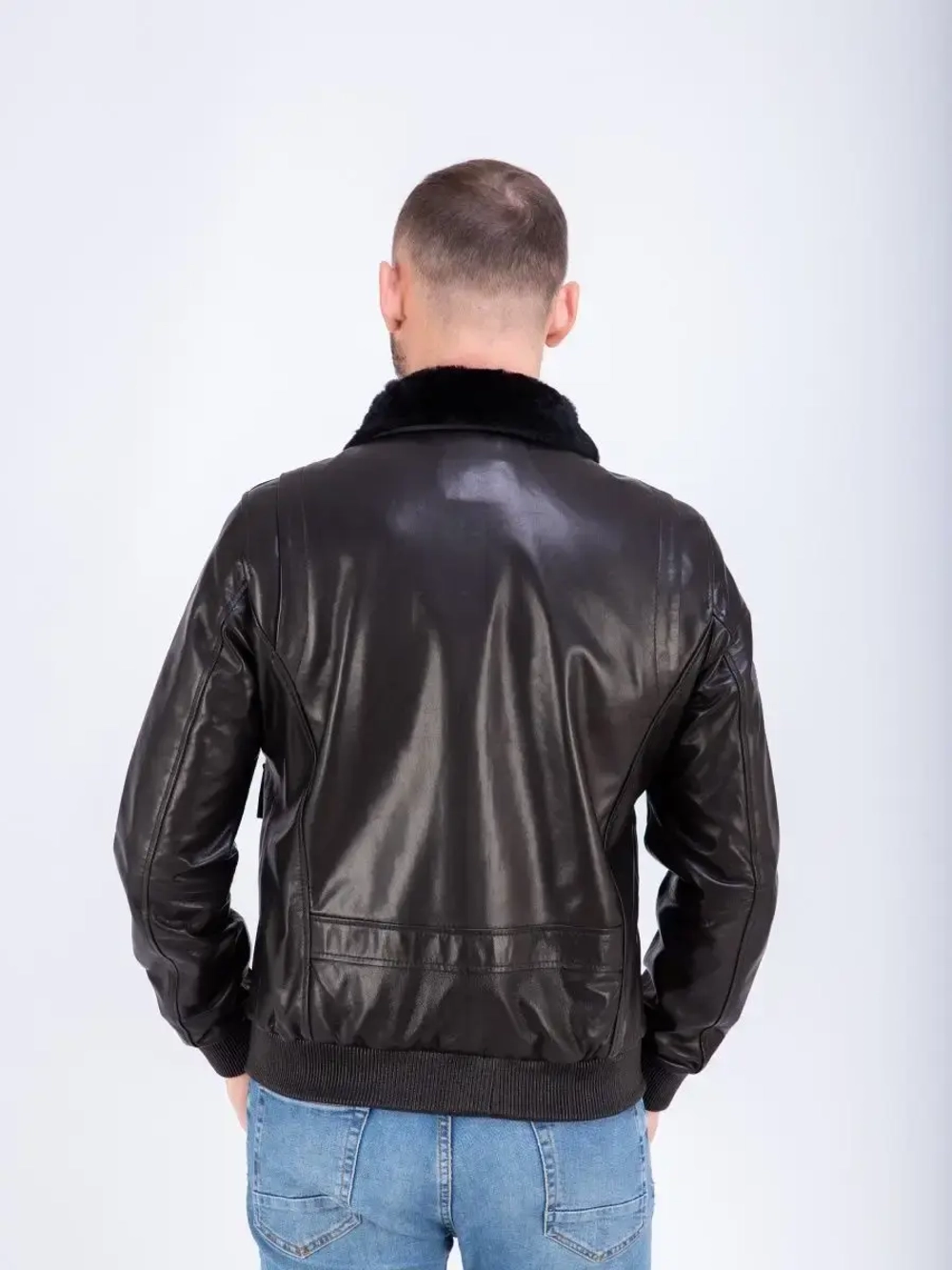 Куртка кожаная из натуральной кожи