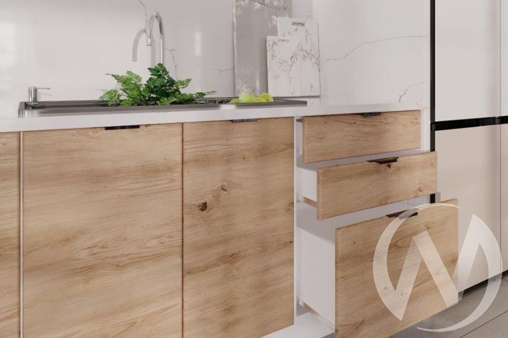 Кухня "Витория" дуб артисан