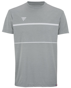 Футболка для мальчика теннисная Tecnifibre Team Tech Tee - серый