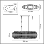 Люстра Odeon Light 4639/16 Ida