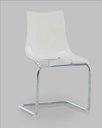 Стул Tobi пластик прозрачный