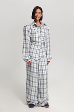 Брюки в клетку