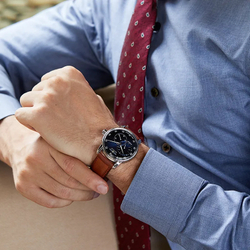 ZEPPELIN Automatic Mechanical Movement Men"s Watches Watch Blue Dial