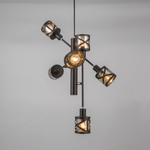 Citilux Гессен CL536165 Люстра подвесная поворотная Венге