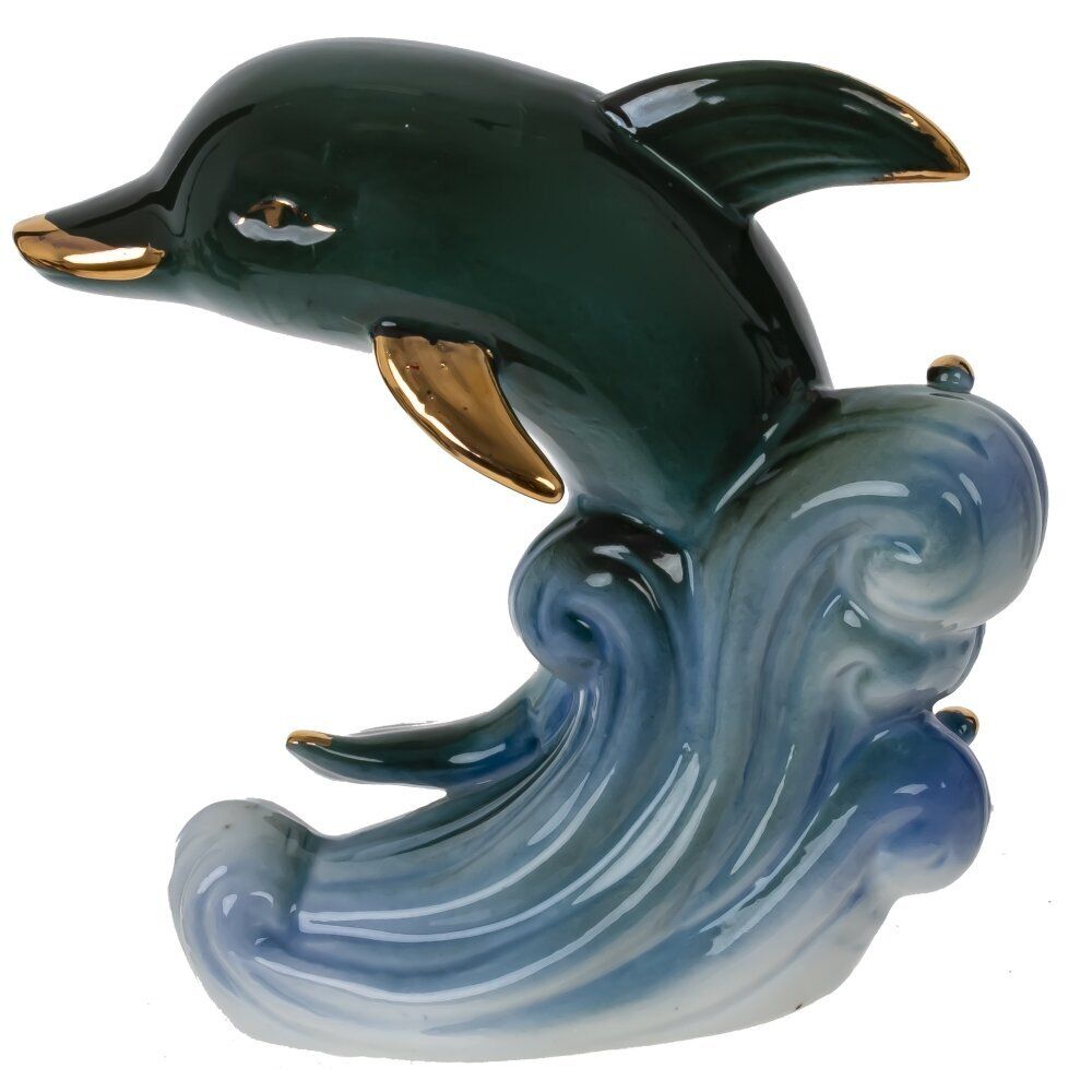 GAEM Фигурка декоративная "Дельфин", L12 W6 H10 см, 3в.