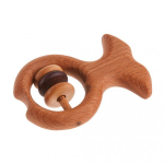 Деревянная погремушка - грызунок Рыбка Леснушки