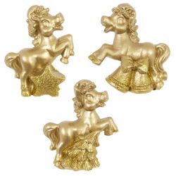 GAEM Фигурка декоративная "Лошадка", L6 W3 H6,5 см, 3в.