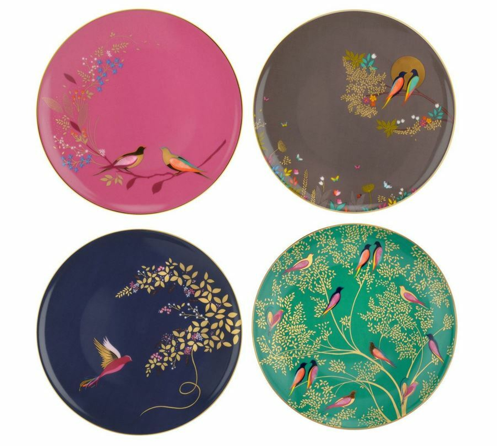 Portmeirion - Chelsea Sara Miller 20см Розовая тарелка для завтрака / артикул   SMC78964-XG-B  / GTIN 00797412
