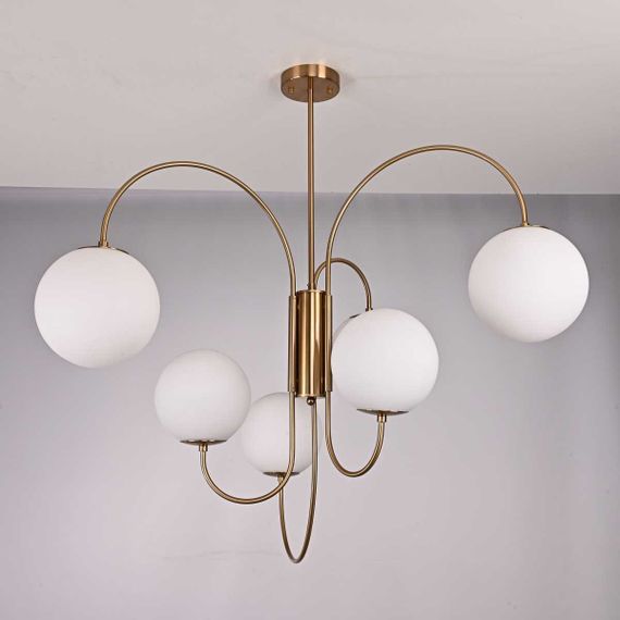 Подвесная люстра Imperium Loft Gooseneck Pelle 123402-22