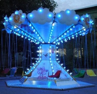 Цепочная Карусель Ветерок 4 грузоподъемность 50 кг/место