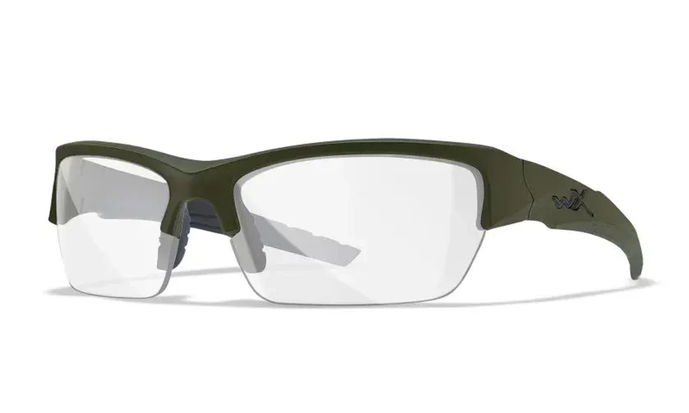 Очки Wiley X WX VALOR 2.5 OD Green Frame Grey/Clear/Light Rust