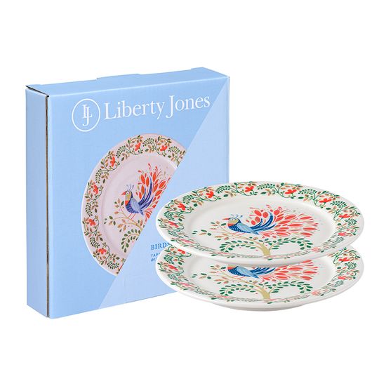 Набор тарелок fantail bird из коллекции birds of paradise в подарочной упаковке, D18 см, 2 шт.