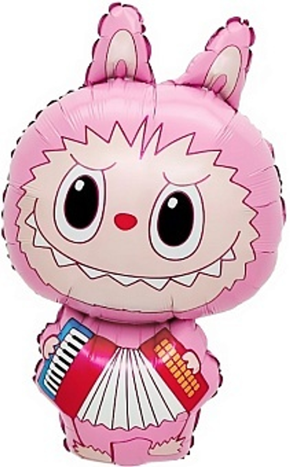 К Мини фигура Плюшевый эльф с гармошкой Розовый