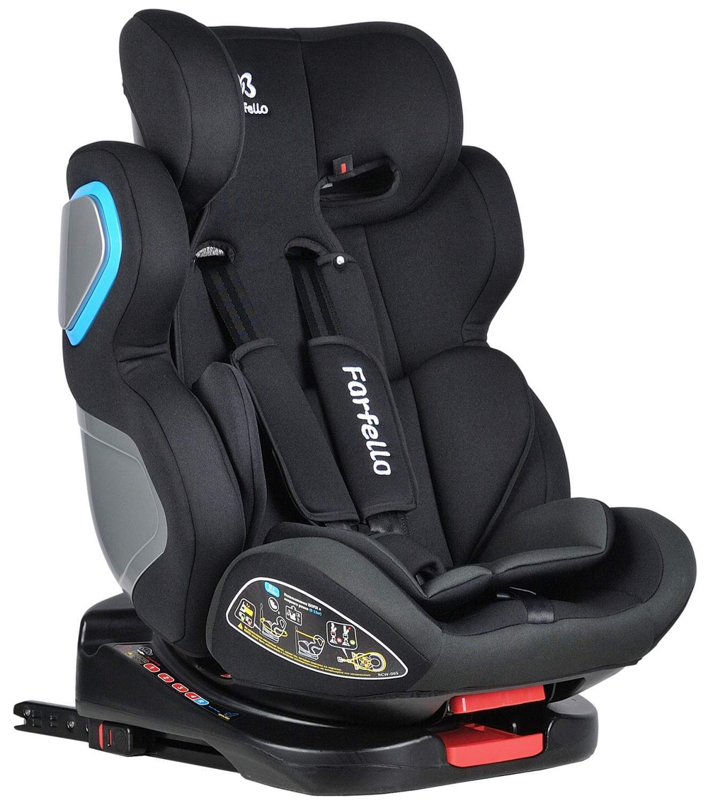 Автокресло детское GM0932 (серый/черный (grey/black) GM0932-gb)