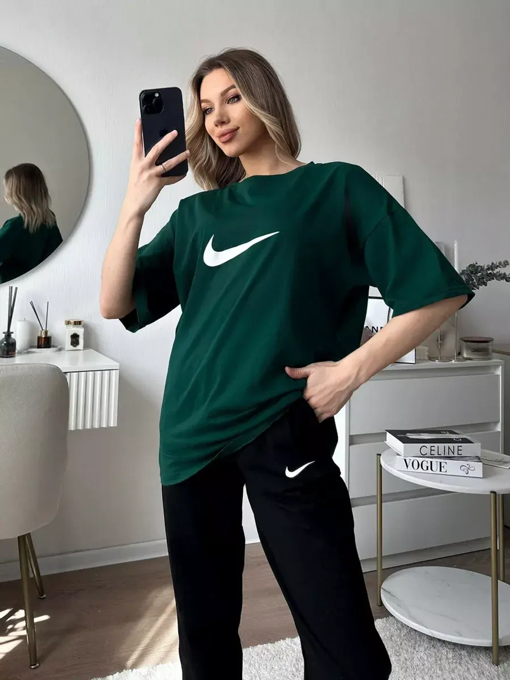 Спортивный костюм Оверсайз с футболкой