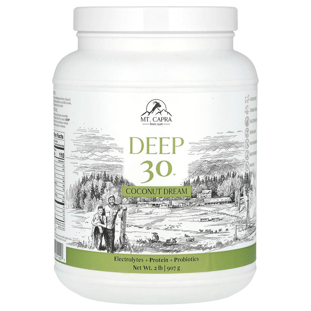 Mt. Capra, Deep 30 ™, Coconut Dream, 907 г (2 фунта)