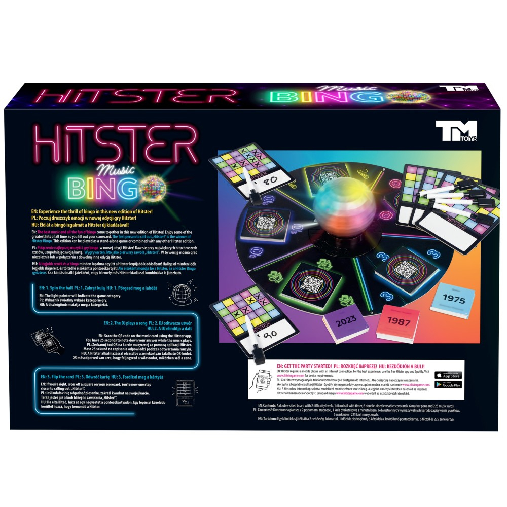Настольная игра TM Toys Hitster JUM0604 Музыкальное бинго JUM0604 — фото 2