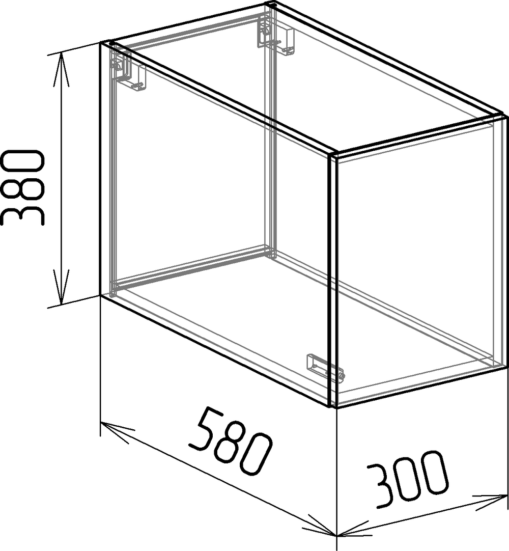 МЕГАПОЛИС №7 Антресоль 580
