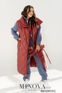 Жилет 2312-бордо Minova